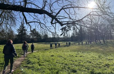 Marche Nordique bois de Vincennes - 6,6 km.