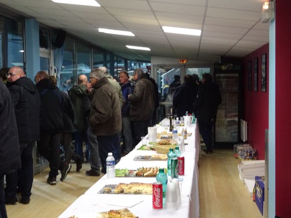 SOIRÉE DES ADHERENTS  A L'ESPACE GRENAT LORS DU MATCH CSBJ - SOYAUX ANGOULEME