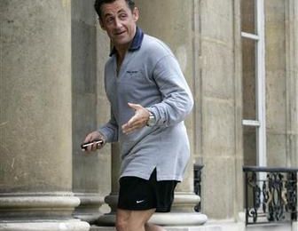 Sarkozy, jogging et performances