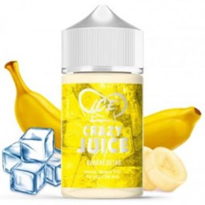 Test - Eliquide - Ice Banane Retro gamme Crazy Juice de chez Mukk Mukk