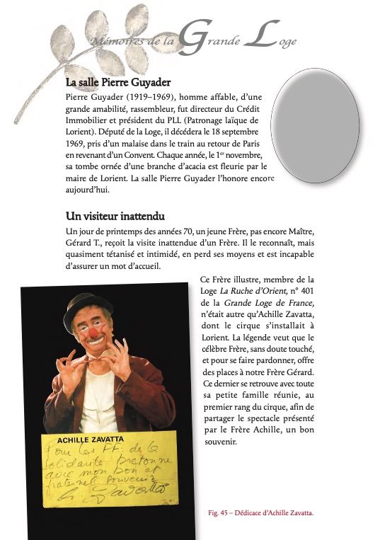 COMMENTAIRE SUR L'ARTICLE  LES ARCHIVES DE LOGE