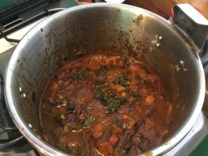 Curry de légumes végétarien et  mousse yaourt à la vapeur pour fêter l'Inde : avec la Tendresse en cuisine et le blog de Cata 