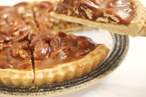 Tarte noix de pécan caramel 