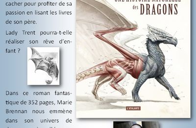 Mémoires de Lady Trent, tome 1 : Une histoire naturelle des dragons. Brennan, Marie