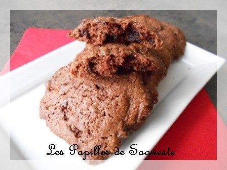 Cookies double chocolat