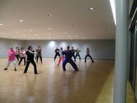 1ère séance du jeudi à la Comète - 1st taichi class in Hésingue on october 15th