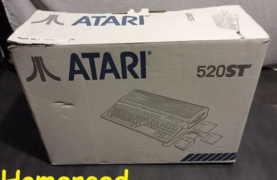(Atari) Atari 520 STF en boîte