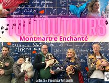 Toutoutours à Montmartre Enchanté toutes les dates de 2024: la soprano Veronica Antonelli et Tourisme avec mon chien 