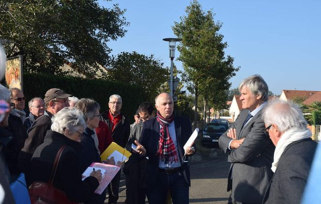 Retour sur la première visite de quartier de la saison aux Riffaudières