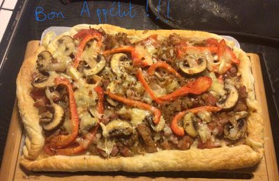 Pizza maison à l’air fryer