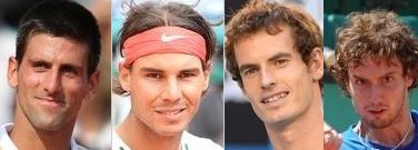 Demi-Finale Roland Garros 2014 : Nadal-Murray/ Gulbis-Djokovic