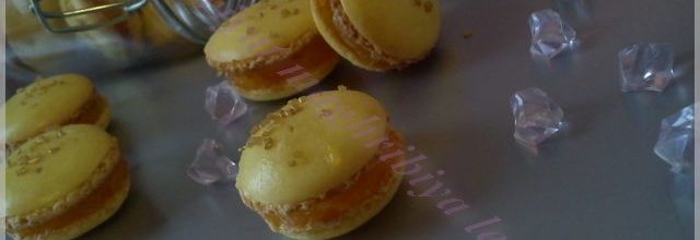 macarons au lemon curd