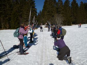 Séjour randonnées en raquettes à La Bresse (Mars 2015)