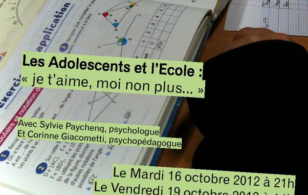 Rencontre débat "Parents d'ados, si on en discutait" à Lézignan-Corbières
