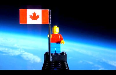Lego Man in Space