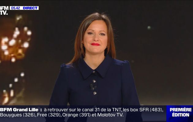 Pauline Pioche Première Edition BFM TV le 20.03.2024