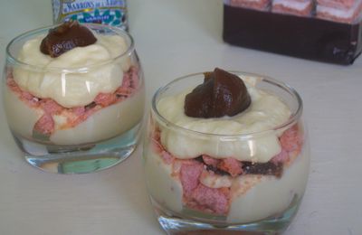 Tiramisu à la crème de marrons, girly et gourmands ^^