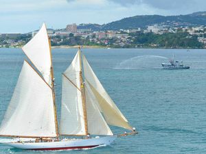 Panerai Transat Classique - Altair, premier voilier en Martinique