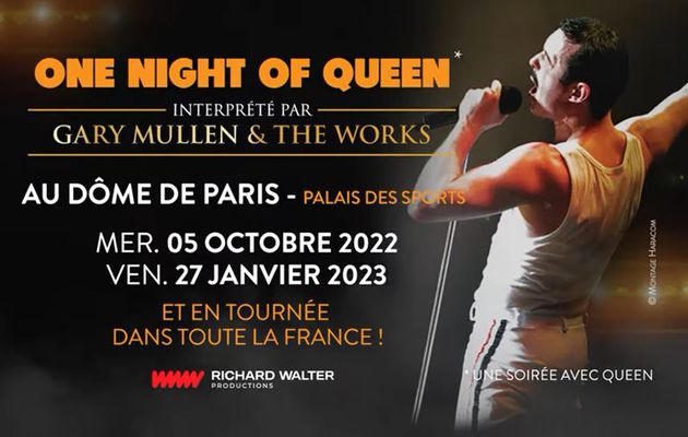 One Night Of Queen  au Dôme de Paris