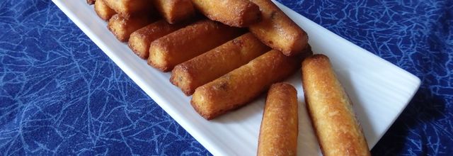 Madeleines allongées aux fruits confits