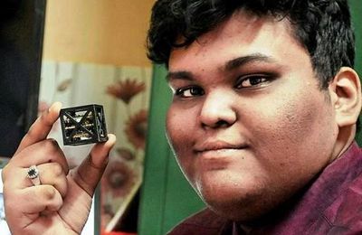 Grâce à l’impression 3D un indien de 18 ans fabrique le satellite le plus léger au monde