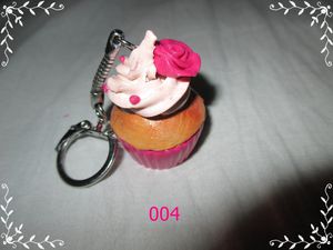 Le Cupcake rose fuchsia 