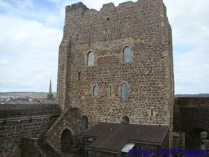 Carrickfergus Castle, Irlande du Nord (Camping-car-club-Beauce-Gâtinais)