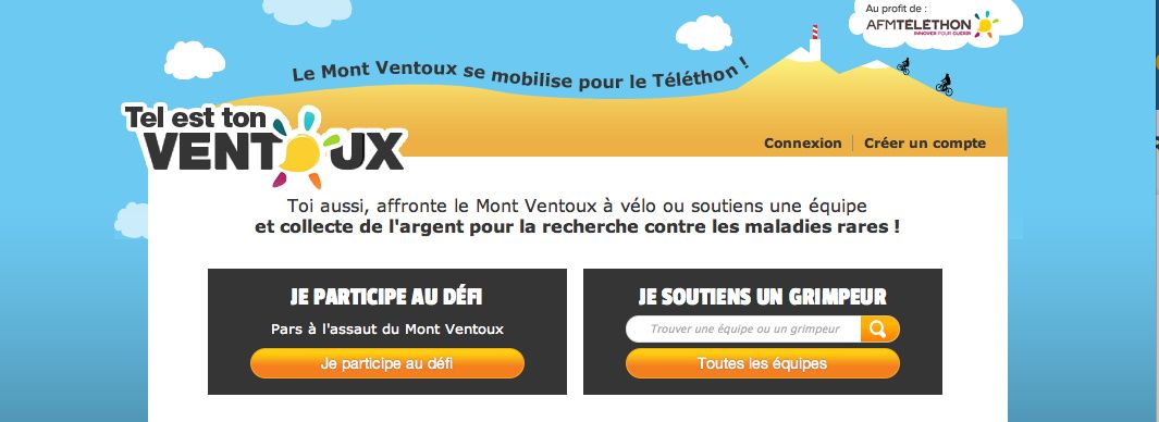 « Tel est ton Ventoux » : un défi cycliste de taille à relever !