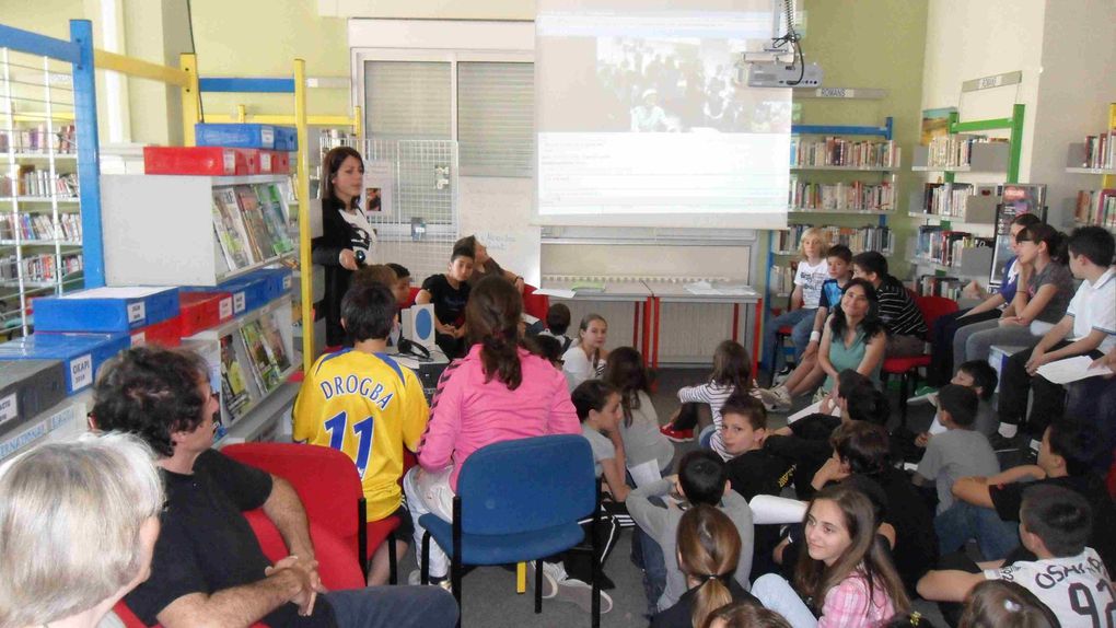 Voici les photos prises par Monsieur Beranger, le principal du collège, qui assistait à l'événement du jour !