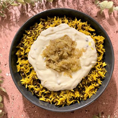 Mujadarra, le riz aux lentilles à la libanaise