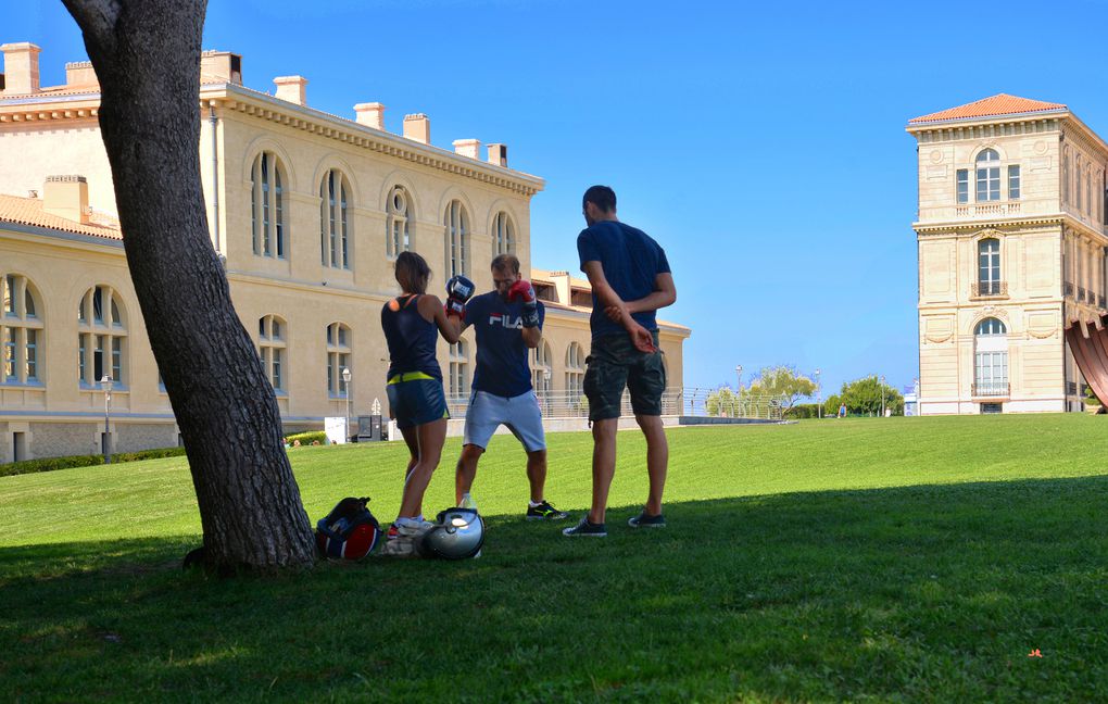 Le Pharo, Marseille : entraînement de boxe, boxing training 🥊 #Fitness #Endurance