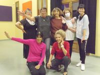 Barrême Les danseuses de Lou Ratou-Na se motivent pour une bonne cause