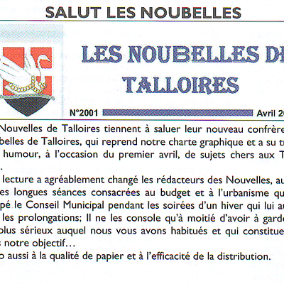 Un Poisson d'Avril à Talloires !
