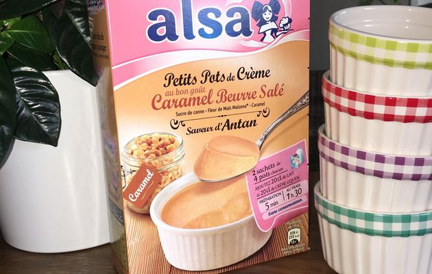 TEST "Alsa Pots de crème Caramel beurre salé"