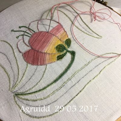  Point de Bayeux : deux broderies