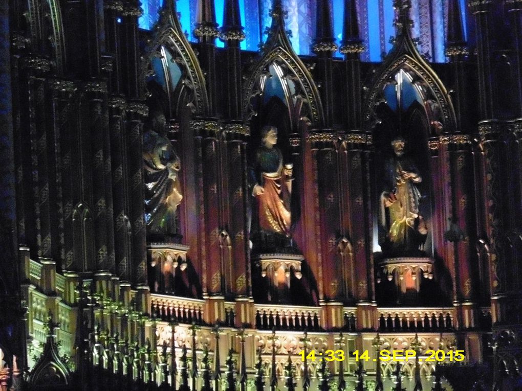 auberge saint gabriel, notre dame de montreal et musee grevin