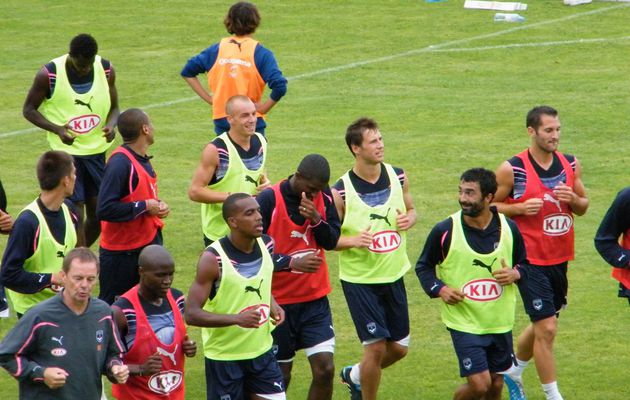 Les Girondins de Bordeaux en Stage à Biarritz