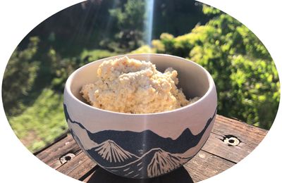 Houmous au tofu fumé - IG Bas