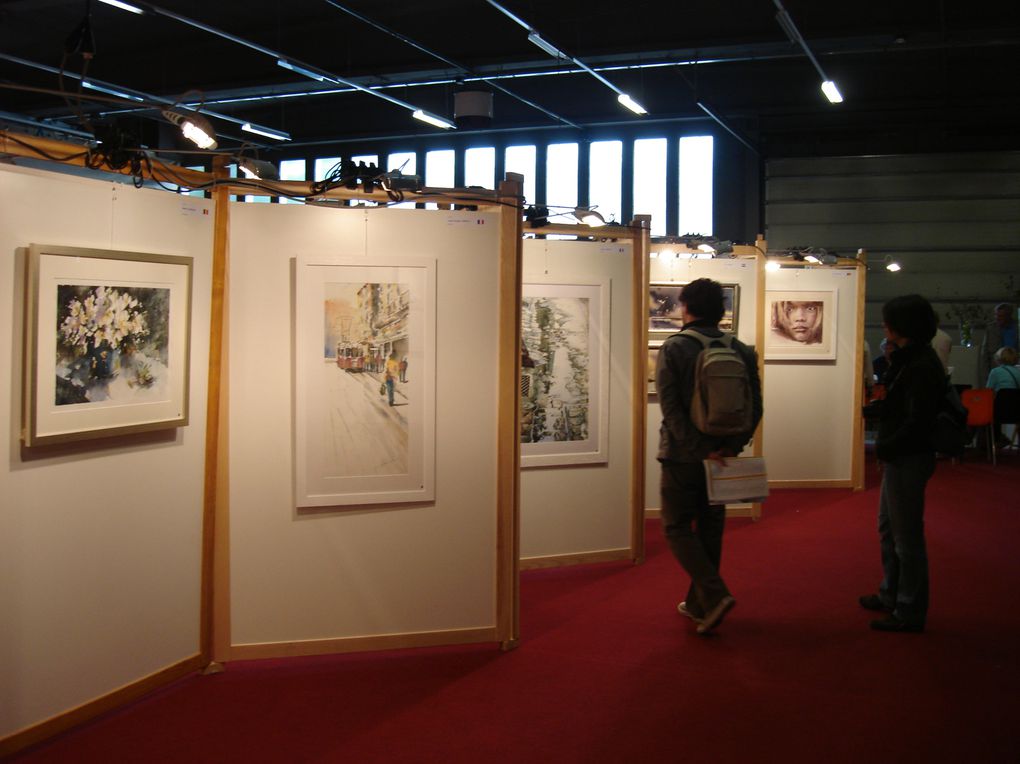 Sortie des Amis des Arts au salon de l'aquarelle à Namur le 14 Mai 2011