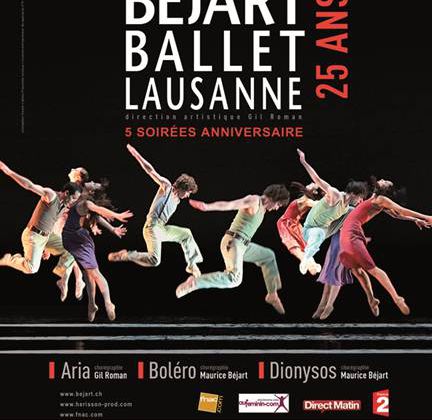 BEJART BALLET LAUSANNE / DANSE / ACTUALITES