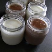 Crème version vanille ou chocolat à l'agar agar - MéliMélFlo