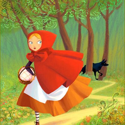 Le petit chaperon rouge en illustration - Diane le Feyer