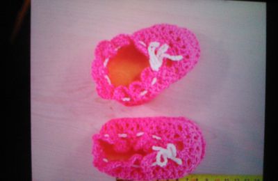 Chaussons pour ma petite-fille.