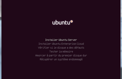 L'installation d'Ubuntu