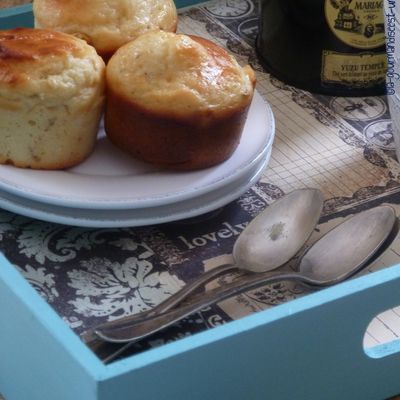 Muffins citron-fenouil