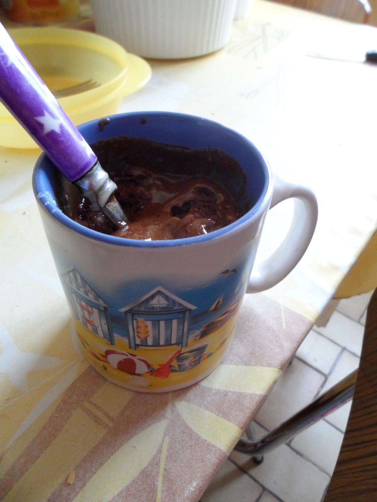 Mugcake au nutella