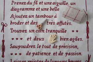 Recette de broderie