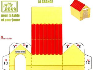 Images à découper et déposer sur votre table pour décorer. Attention il faut y imprimer sur du papier épais styule canson.