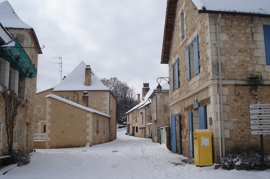 Album - St Georges de Montclar sous la neige