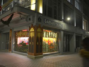 Les vitrines de la Samaritaine